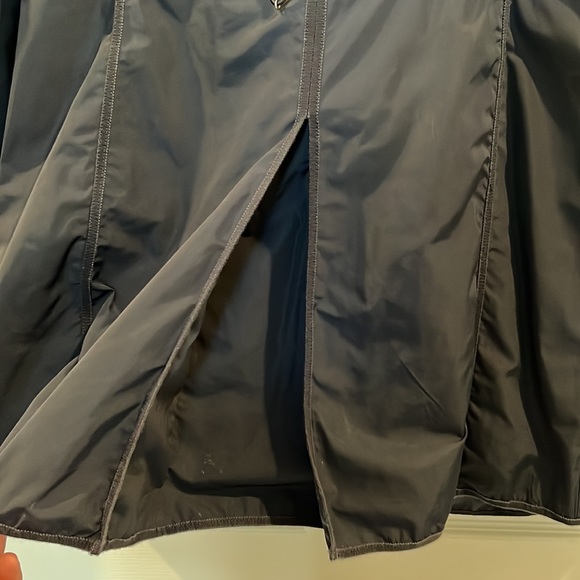 Moncler Argeline Waterproof Rain Wind Breaker Jacket 2 Navy - Picture 7 of 7